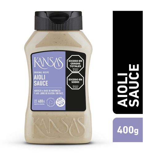 Salsa Alioli Kansas 400 Gr.