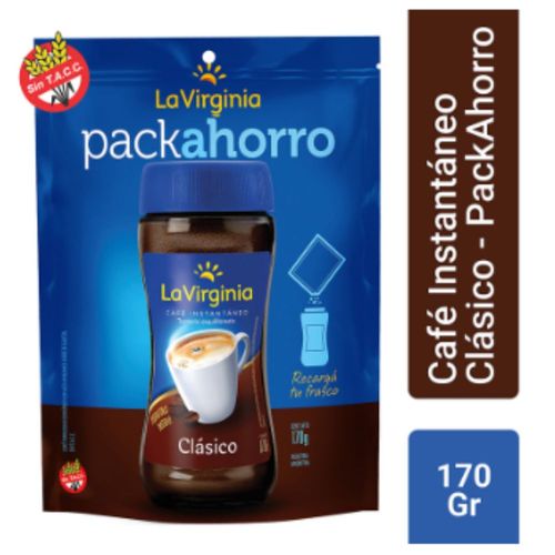 Café Instantáneo Clásico La Virginia 170 Gr.