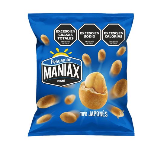 Maní Japonés Salado Maniax X 95 Gr.