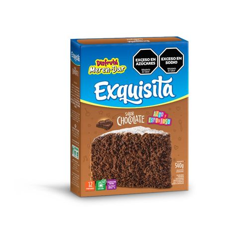 Bizcochuelo Chocolate Fort Exquisita 540 Gr.