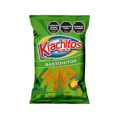 Snack Bastonitos Extra Queso Kranchitos 60 Gr.