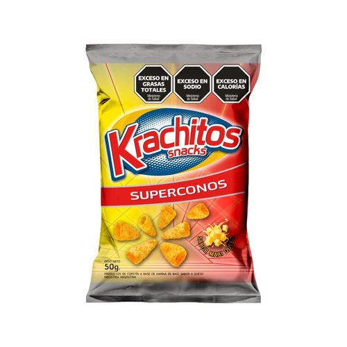 Snack Super Conos Queso Kranchitos 50 Gr.