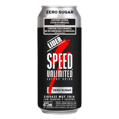 Energizante Zero Azucar Speed 473 Ml.