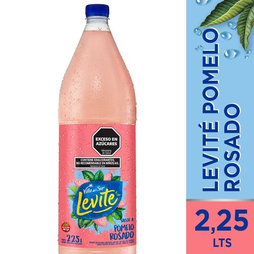 Agua Sabor Pomelo Rosado Sin Gas Levite 2,25 Lt.