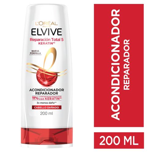 Acondicionador Rt 5 Keratina Elvive 200 Ml.