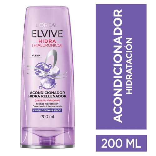 Acondicionador Hidratacion Hialuronico Elvive 200 Ml.