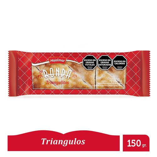 Triangulo Hojaldre Redonda 150 Gr.