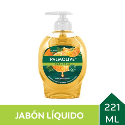 Jabón Líquido para Manos Palmolive Naturals Mandarina 221 Ml.