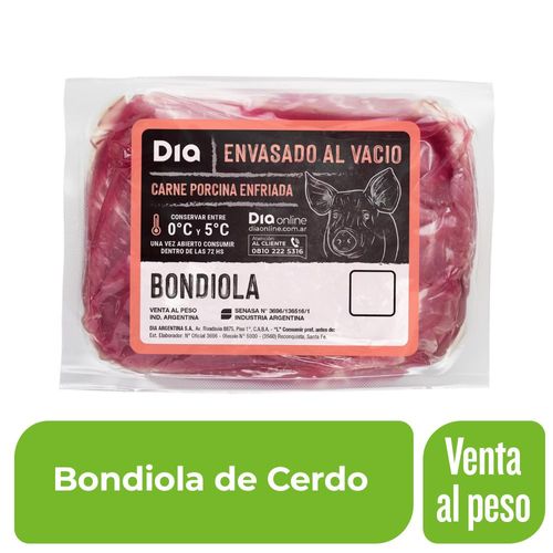 Bondiola de Cerdo Fresca Kg.