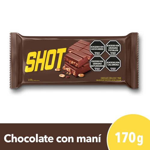 Chocolate Con Maní Shot 170 Gr.