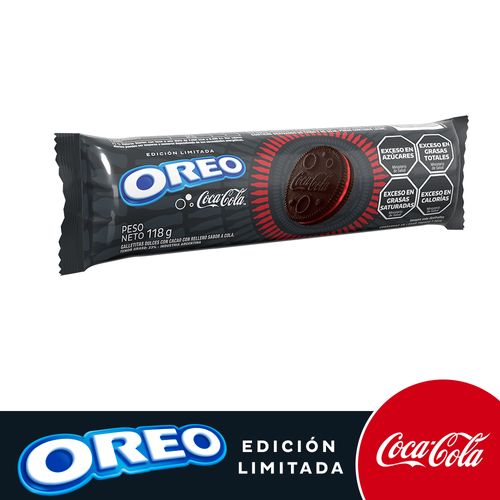 Galletitas Oreo Coca Cola Edición Limitada 118 Gr.