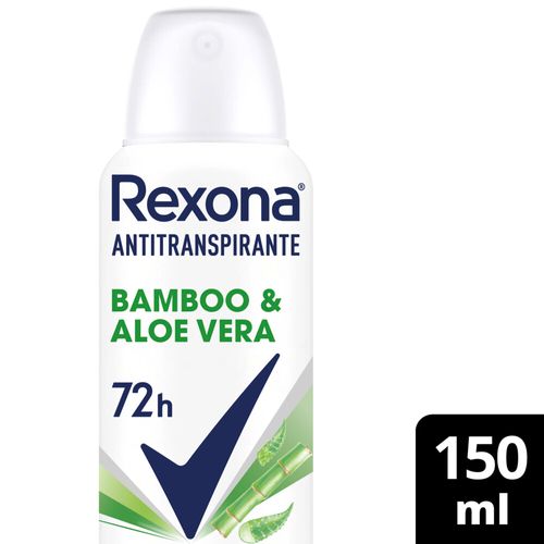 Desodorante Bamboo Y Aloe Women Rexona 150 Ml.