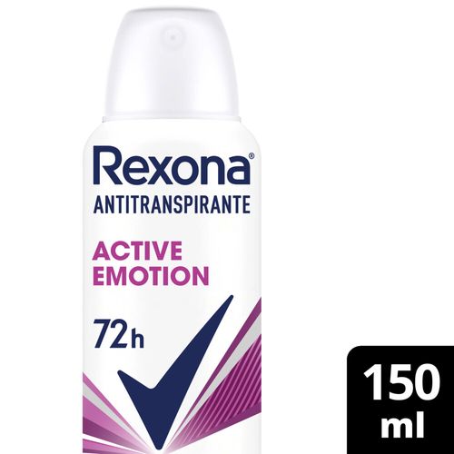 Desodorante Active Emotion Women Rexona 150 Ml.