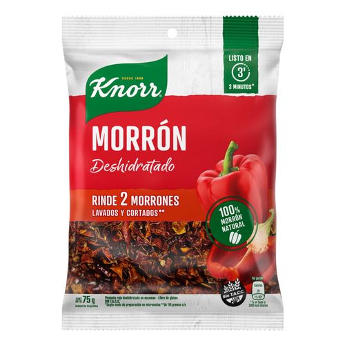 Vegetales Deshidratados Knorr Pimiento-Morrón 75 Gr.