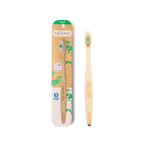 Cepillo Dental Bambu Medio Meraki 1 Ud.