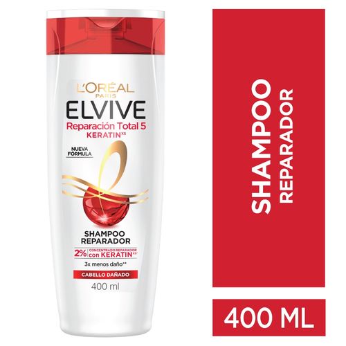 Shampoo Elvive RT5 Keratin 400 Ml.