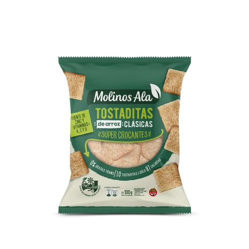 Tostadas Clasicas Molinos Ala 100 Gr.