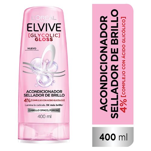 Acondicionador Glyco Gloss Elvive 400 Ml.