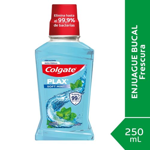 Enjuague Bucal Colgate Plax Menta Suave 250 Ml.