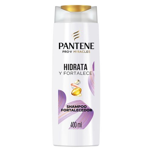 Shampoo Pantene Hidrata y Fortalece 400 Ml.