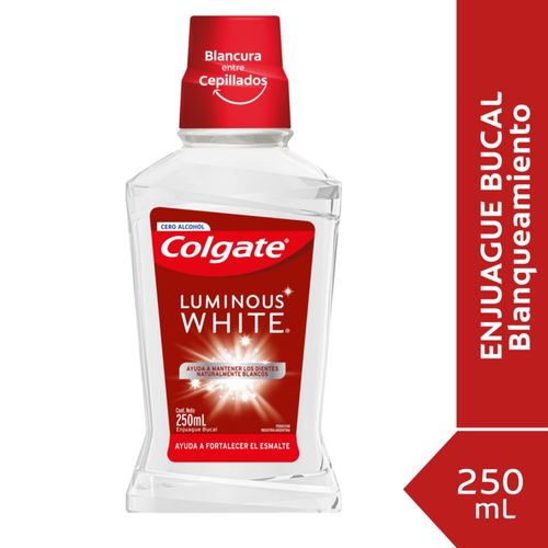 Enjuague Bucal Colgate Luminous 250 Ml.