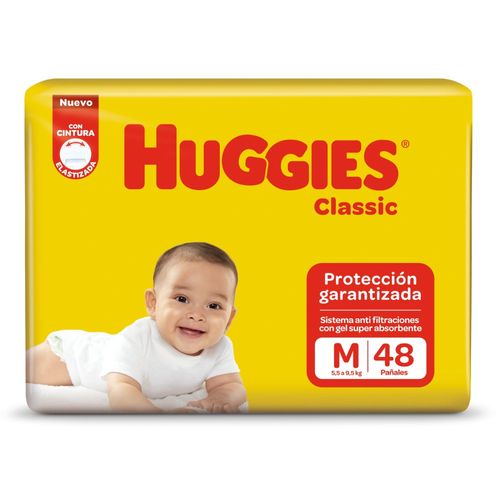 Pañal Classic M Huggies x 48 Ud.