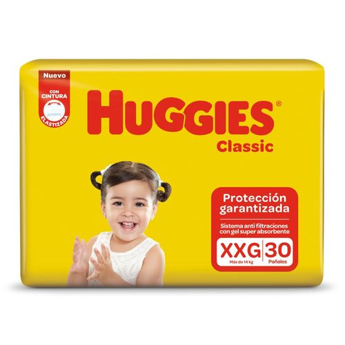 Pañal Classic XXG Huggies x 30 Ud.