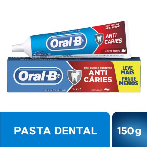 Crema Dental Anticaries Oral B 150 Gr.