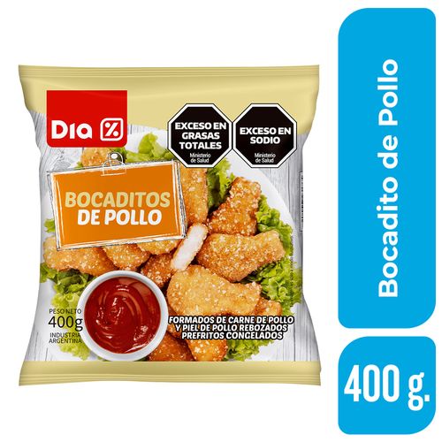 Bocaditos de Pollo X 400 Gr.