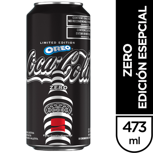 Gaseosa Zero Creations Coca Cola 473 Ml.