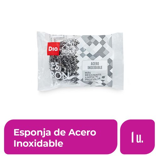 Esponja de Acero Inoxidable Dia 1 Ud.