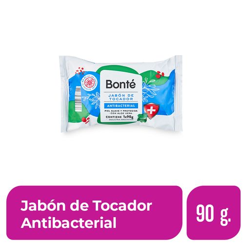 Jabón de Tocador Antibacterial Bonte 90 Gr.