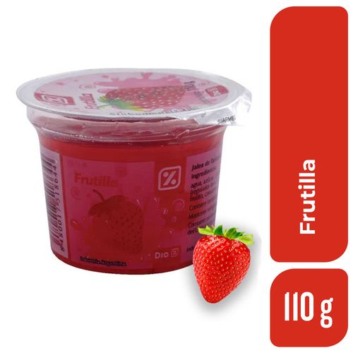 Gelatina Sabor Frutilla Dia 110 Gr.