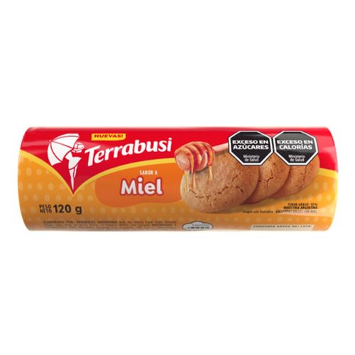 Galletitas Sabor Miel Terrabusi 120 Gr.