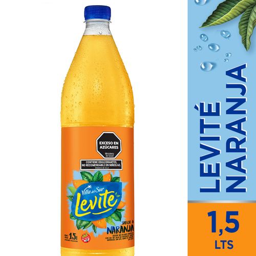 Agua Sin Gas Naranja Vds Levite 1,5 Lt.