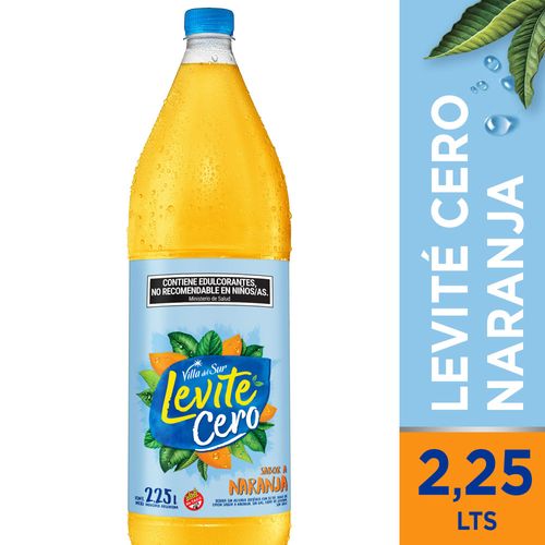 Agua Sin Gas Naranja Vds Lev Cero 2,25 Lt.