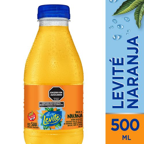 Agua Sin Gas Naranja Vds Levite 500 Ml.