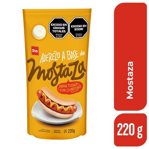 Aderezo a base de Mostaza DIA 220 Gr.