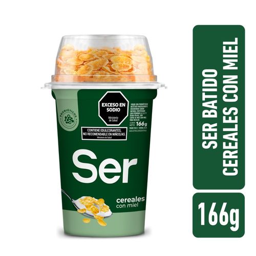 Yogur Cereales Con Miel Ser 166 Gr.