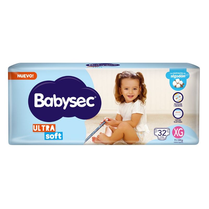 Pañales-Babysec-Ultrasoft-Xg-32-Ud-_2