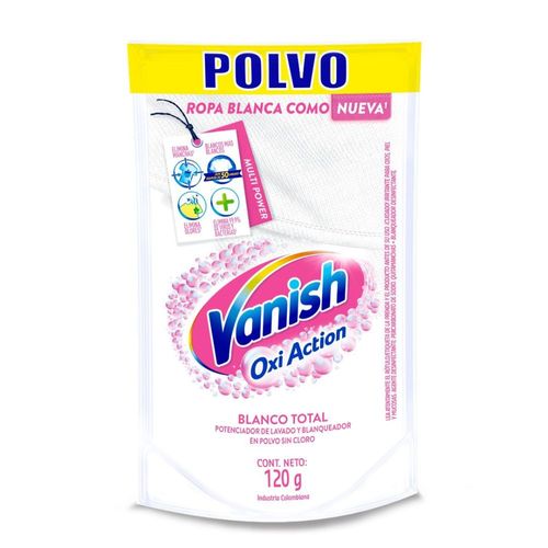 Polvo Quitamanchas White Vanish 120 Gr.