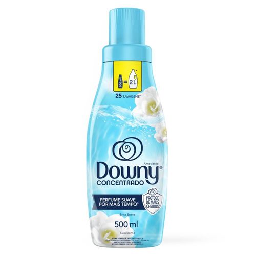 Suavizante Concentrado Brisa Suave Para Ropa Downy 500 Ml.