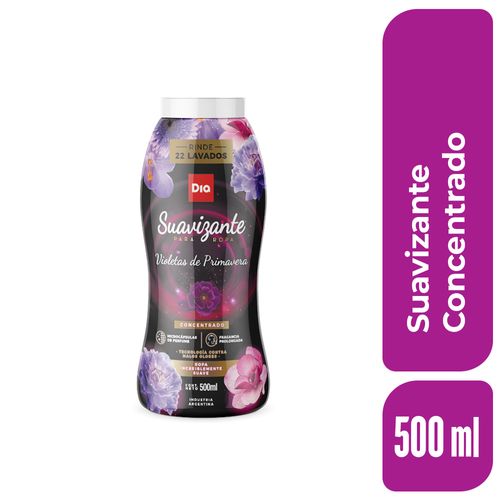 Suavizante Concentrado Violetas Dia 500 Ml.