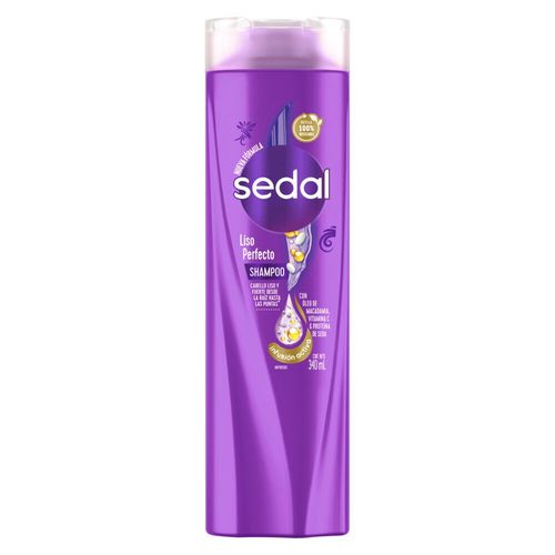 Shampoo Liso Perfecto Sedal 340 Ml.