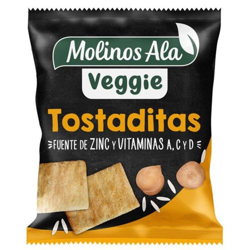 Tostaditas Veggie Garbanzo Molinos Ala 100 Gr.