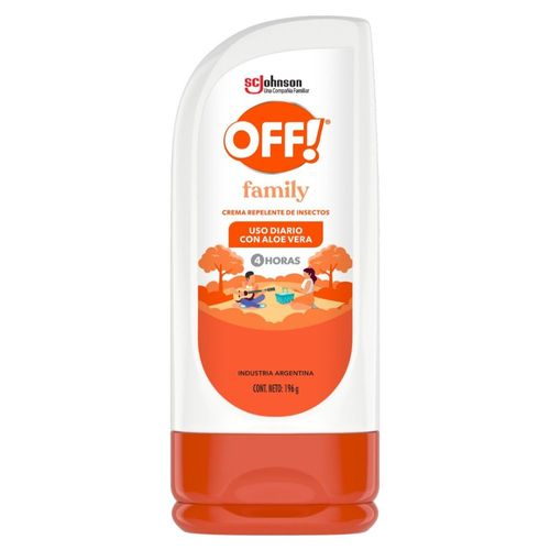 Repelente En Crema Family Off 196 Gr.