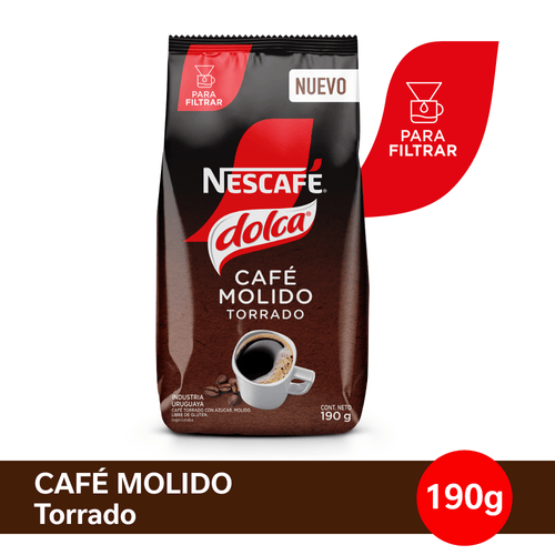 Nescafé Tostado y Molido Dolca x 190 Gr.