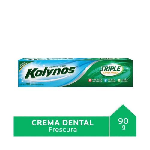 Crema Dental Kolynos Triple Extra Fresh 90 Gr.