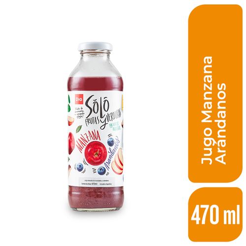 Jugo Manzana Arándanos Dia 470 Ml.