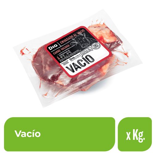 Vacío Envasado al Vacío x Kg.